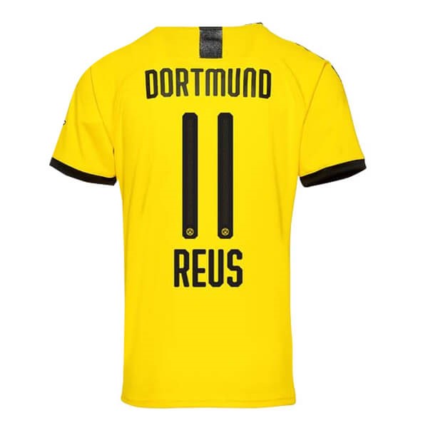 Tailandia Camiseta Borussia Dortmund NO.11 Reus 1ª 2019-2020 Amarillo
